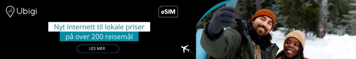 Hold kontakten under reisen med Ubigi eSIM