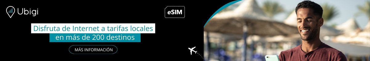 Planifica tu viaje con Ubigi eSIM