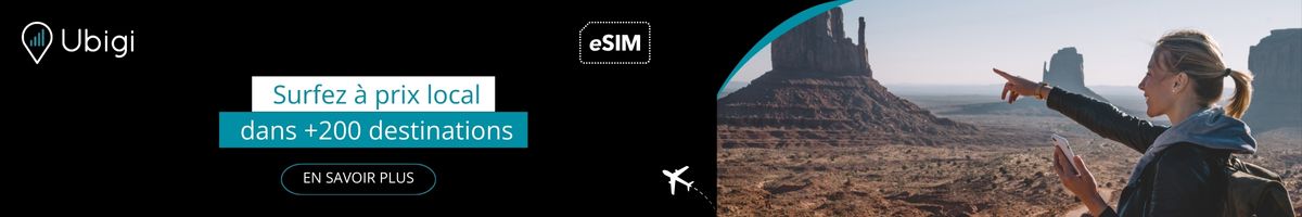 Organisez votre voyage aux États-Unis avec l'eSIM Ubigi