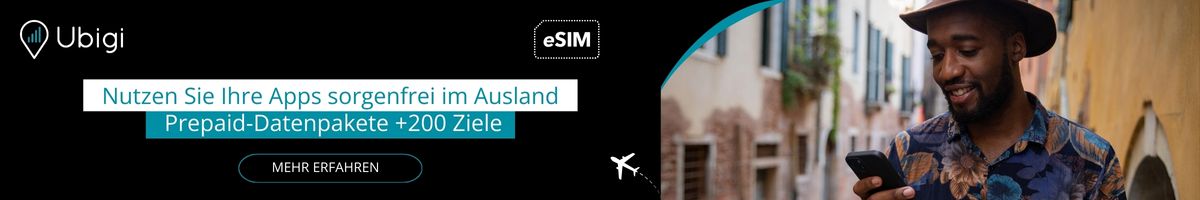 Planen Sie Ihre Reise nach Italien mit der Ubigi eSIM