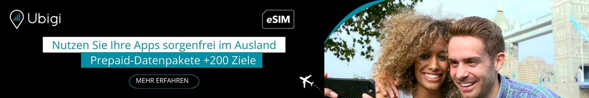Planen Sie Ihre Reise nach Großbritannien mit der Ubigi eSIM