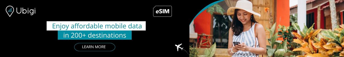 Stay connected with Ubigi eSIM