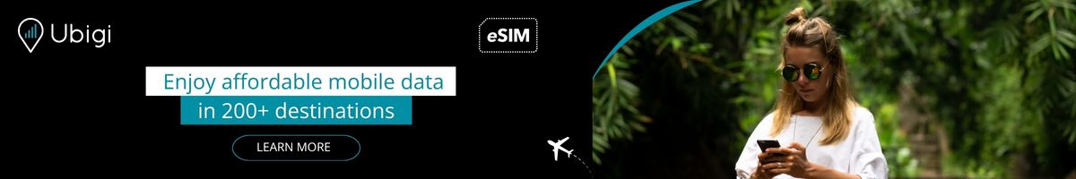 Stay connected with Ubigi eSIM