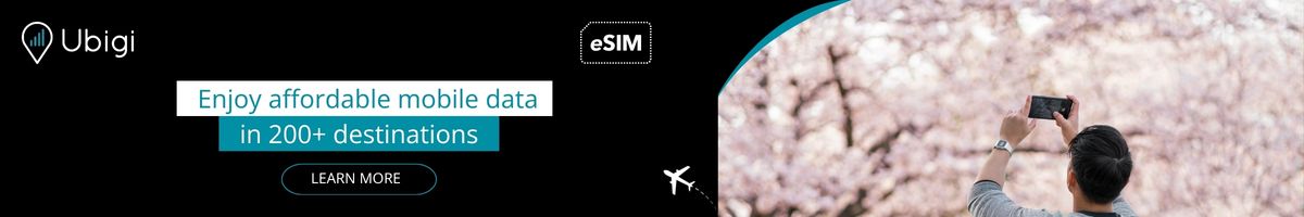 Stay connected with Ubigi eSIM