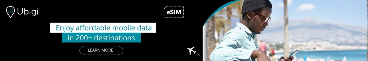 Stay connected with Ubigi eSIM