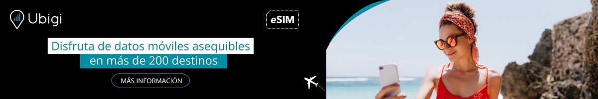 Planifica tu viaje con Ubigi eSIM