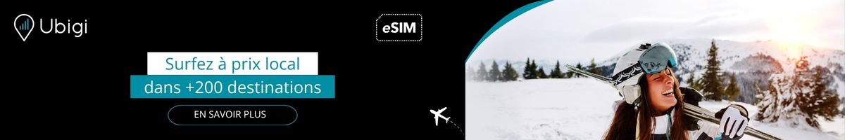 Restez connecté pour vos voyages avec Ubigi eSIM