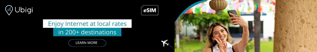 Stay connected with Ubigi eSIM