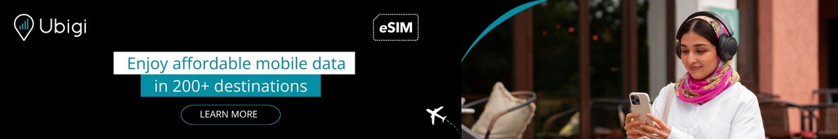 Stay connected with Ubigi eSIM