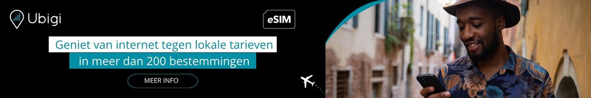 Blijf verbonden met Ubigi eSIM