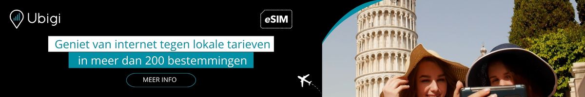 Blijf verbonden met Ubigi eSIM