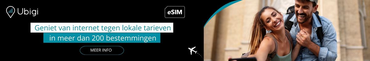 Blijf verbonden met Ubigi eSIM