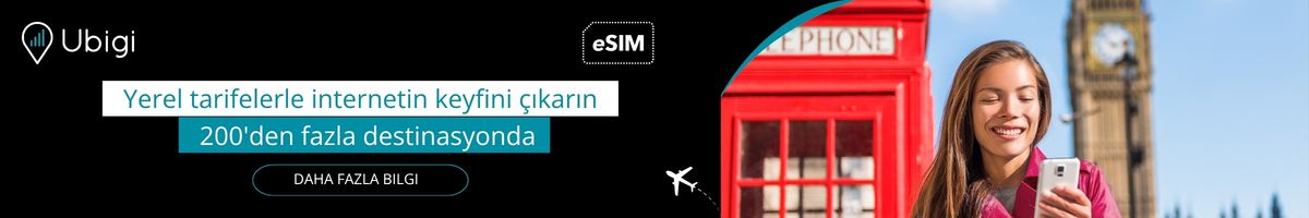 Ubigi eSIM ile bağlantıda kalın