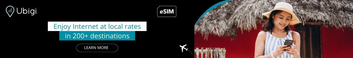 Stay connected with Ubigi eSIM