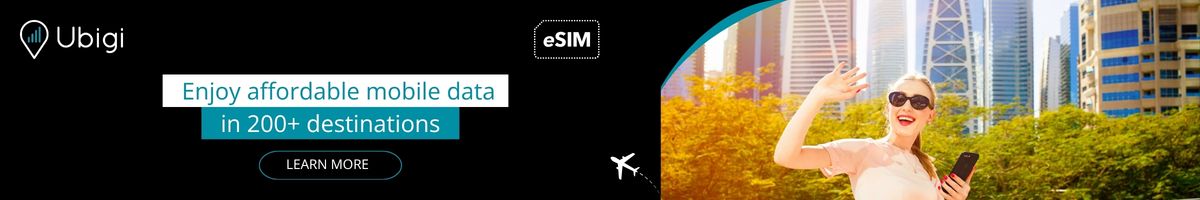 Stay connected with Ubigi eSIM