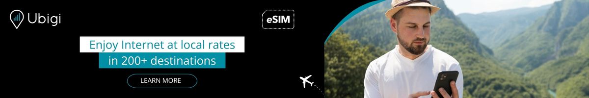 Stay connected with Ubigi eSIM